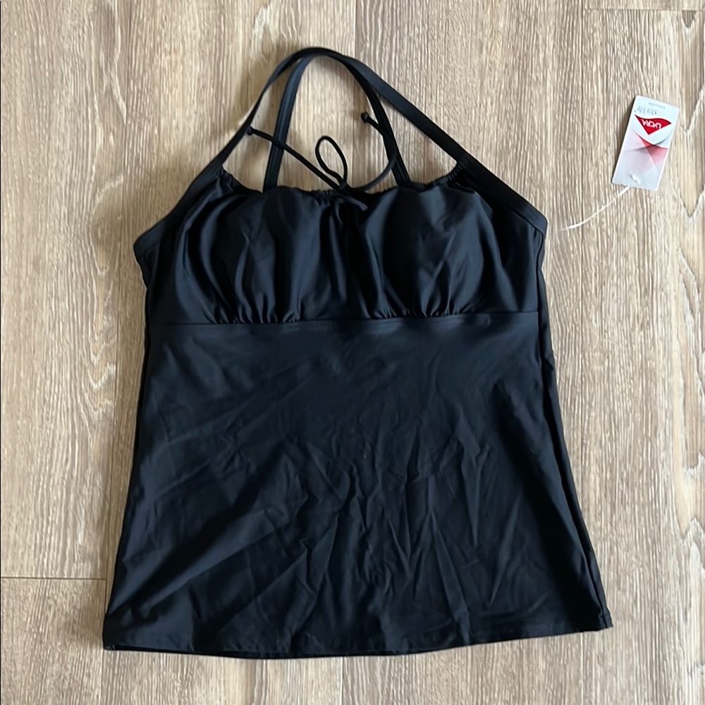 Lands End Halter Tankini Top